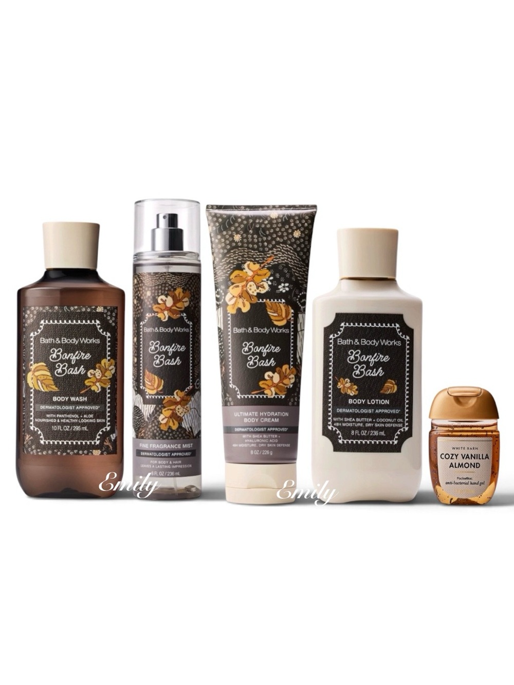 Bath & Body Works BONFIRE BASH Body Care Set